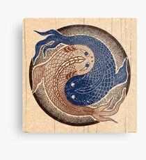 yin yang fish, shuiwudao mandala Metal Print
