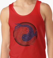 yin yang fish, shuiwudao mandala Men's Tank Top