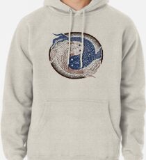 yin yang fish, shuiwudao mandala Pullover Hoodie