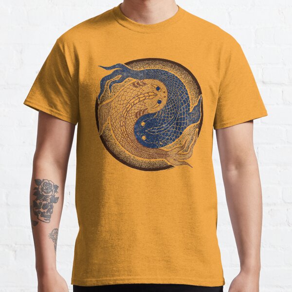 yin yang fish, shuiwudao mandala Classic T-Shirt
