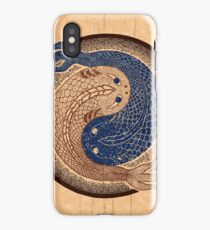 yin yang fish, shuiwudao mandala iPhone Case