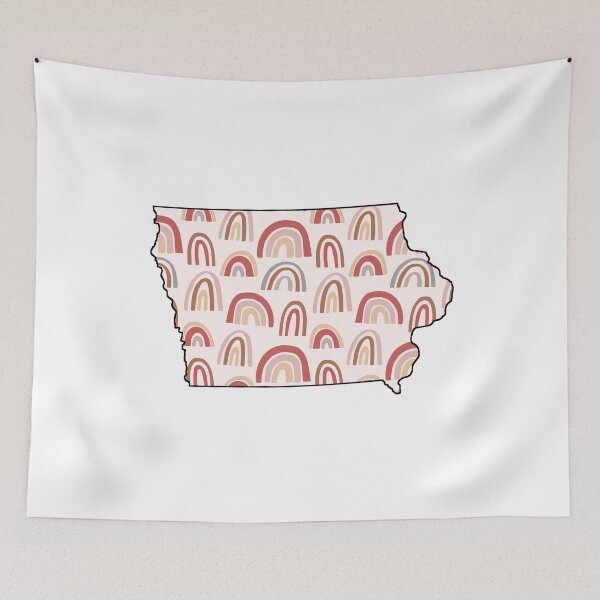 Item preview, Rainbow Iowa Outline designed and sold by annxva.