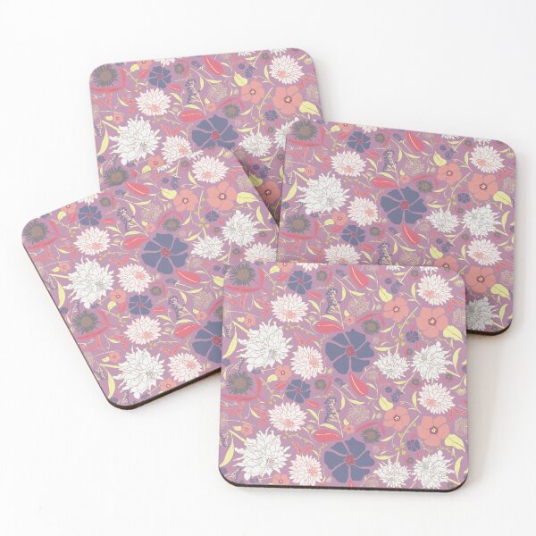 Item preview, Bloom Purple Flowers designed and sold by Verity Elise Design.