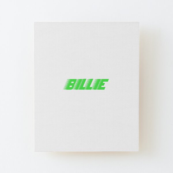 Billie Eilish Wood Mounted Print
