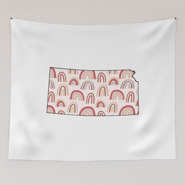 Item preview, Rainbow Kansas Outline designed and sold by annxva.