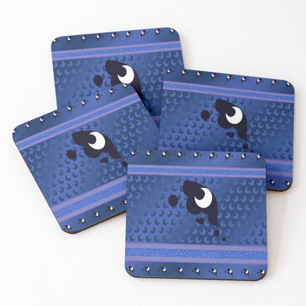 Item preview, Princess Luna Night Dark Clouds Half Moon MLP Cutie Mark Sign Special v2 designed and sold by ariados4711.