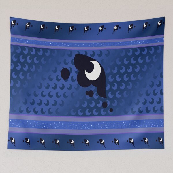 Item preview, Princess Luna Night Dark Clouds Half Moon MLP Cutie Mark Sign Special v2 designed and sold by ariados4711.