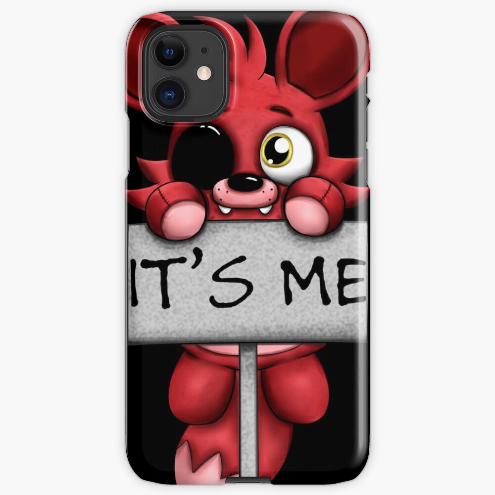 "FNAF Plush Foxy" iPhone Case & Cover by Amberleadraws Redbubble