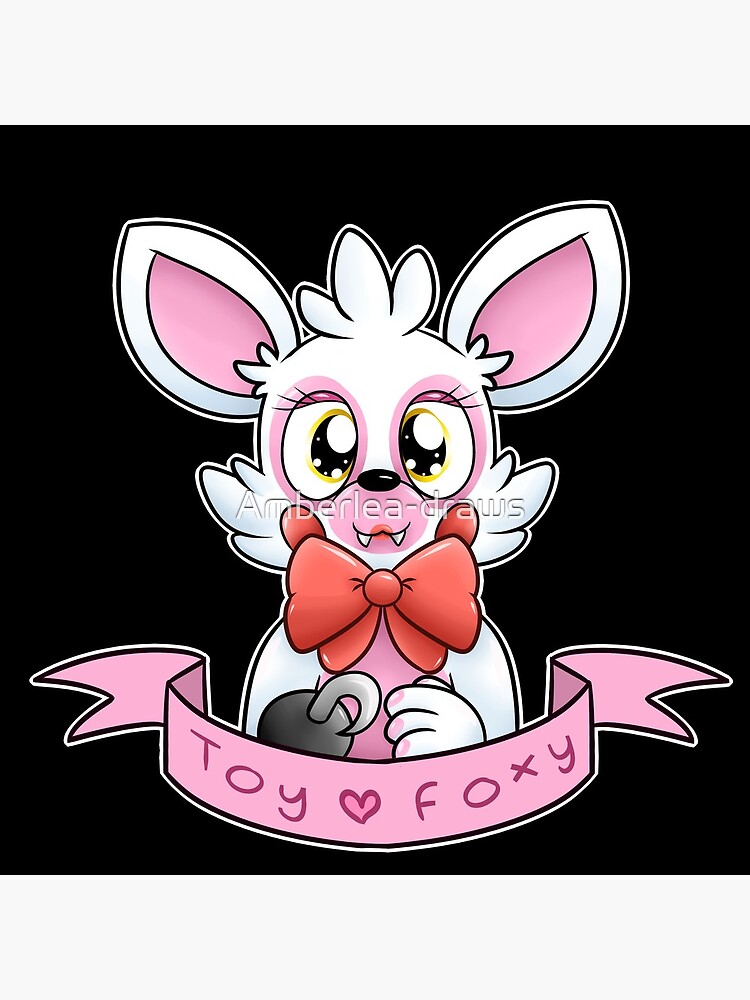 FNAF Plush Foxy Clock for Sale by Amberlea-draws