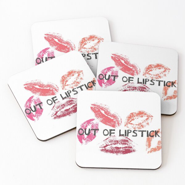 Item preview, Out Of Lipstick With Lips Graphic illustration   designed and sold by MerchSpot.