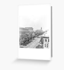 Washington DC Greeting Card