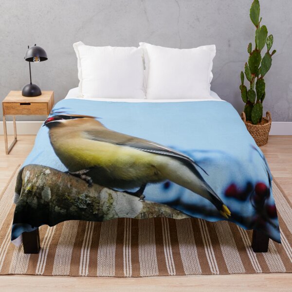 Item preview, Cedar Waxwing with a Rowan Berry designed and sold by Penwortham.