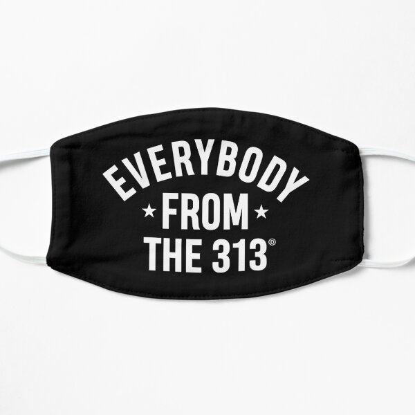 Everybody From The 313 Flat Mask