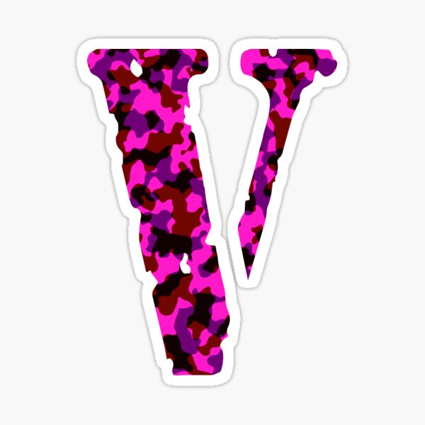 Vlone military pink Sticker
