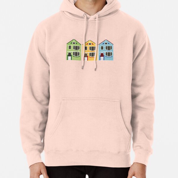 The Painted Ladies from San Francisco, California Pullover Hoodie for Sale  by Lidia Chía