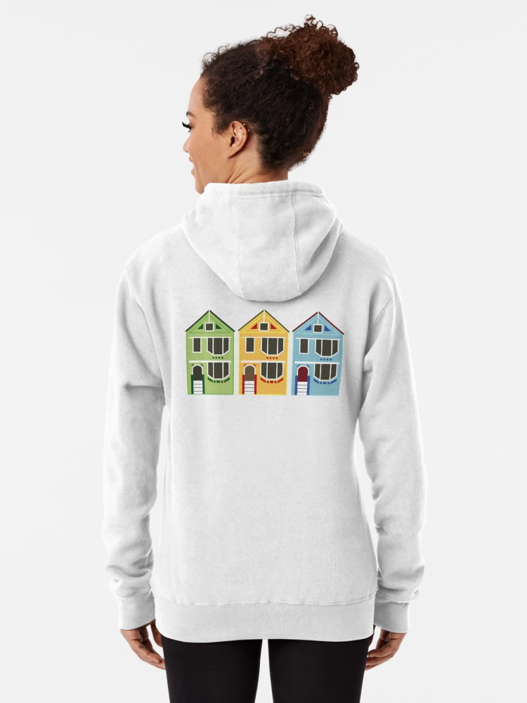 The Painted Ladies from San Francisco, California Pullover Hoodie for Sale  by Lidia Chía