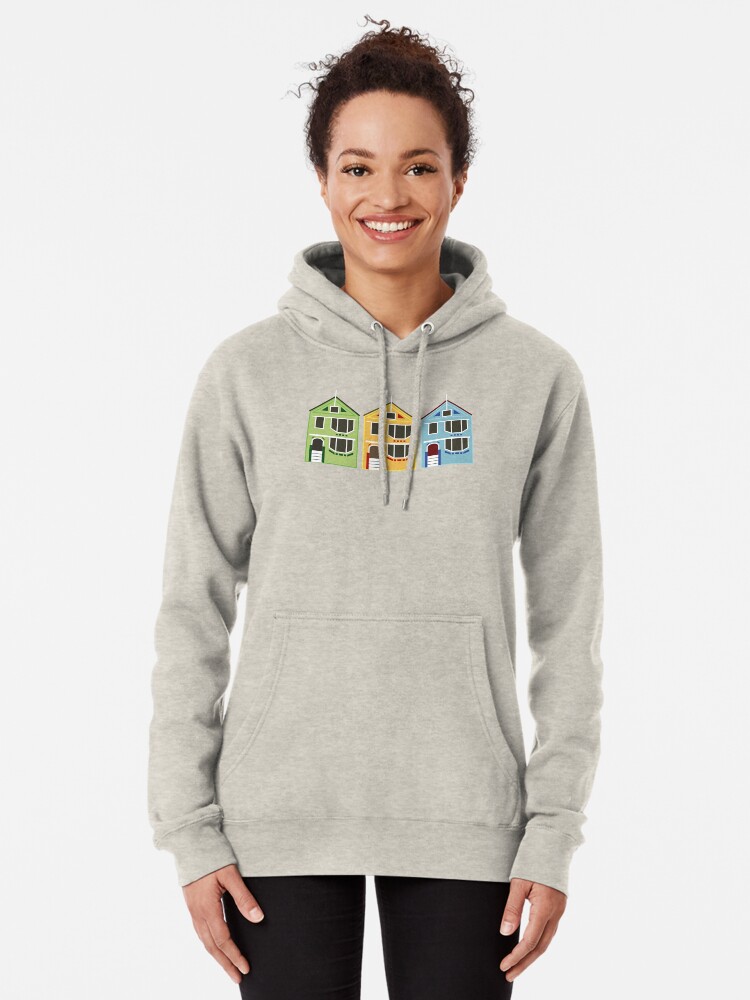 The Painted Ladies from San Francisco, California Pullover Hoodie for Sale  by Lidia Chía