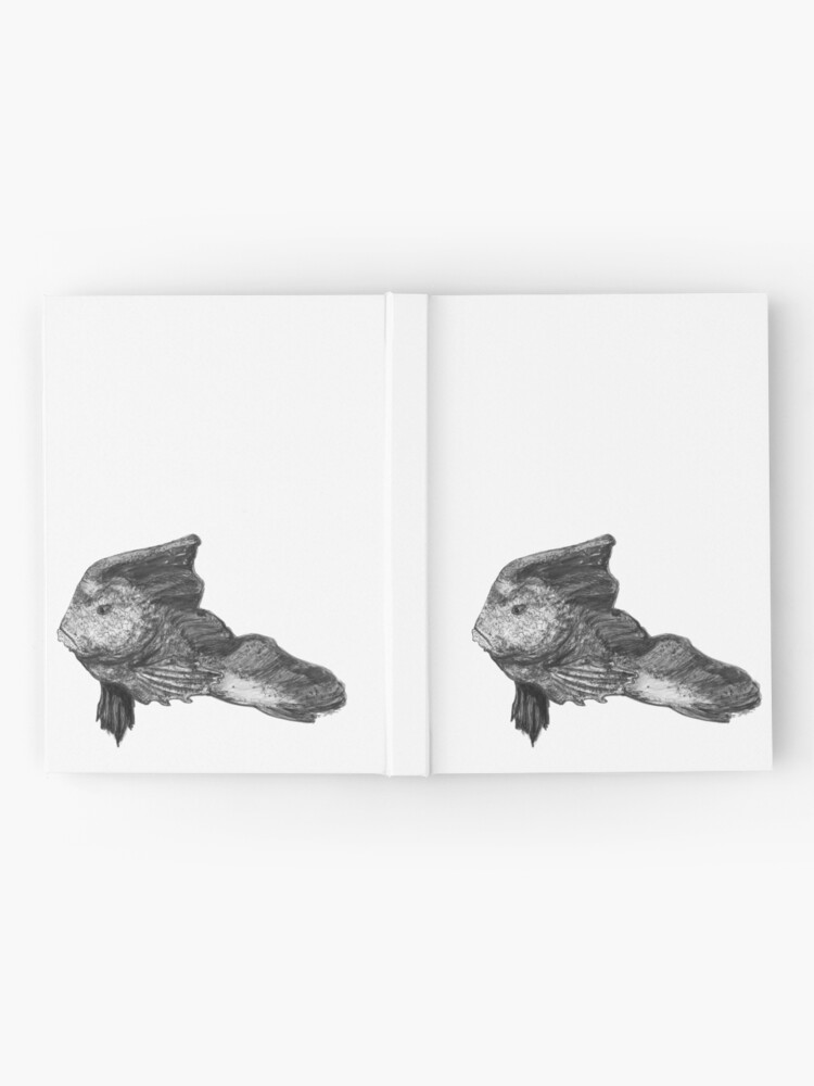 Alternate view of Paulina the Red Indian Fish Hardcover Journal