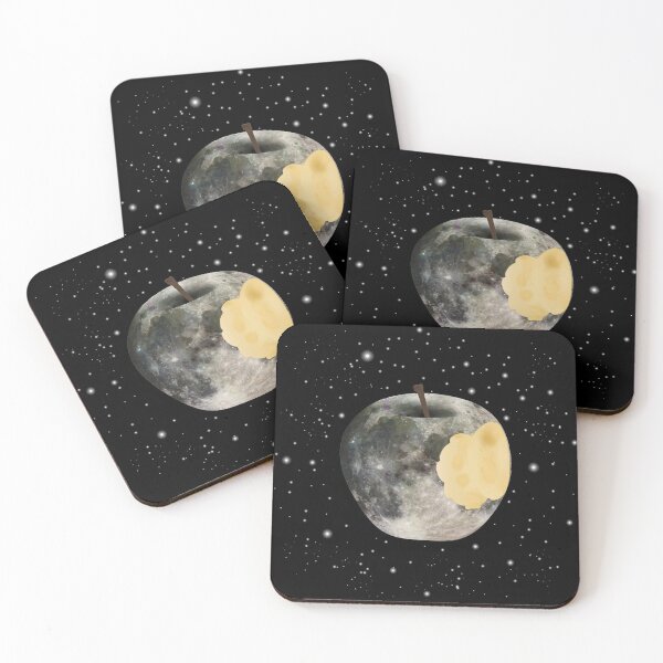 Item preview, Lunar Fruit - Apple Moon designed and sold by Rahdoo.