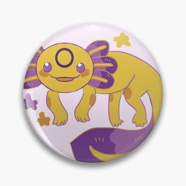 Artikelvorschau, Intersex Axolotl entworfen und verkauft von jellyfishbrobro.