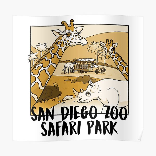 San Diego Zoo Posters | Redbubble