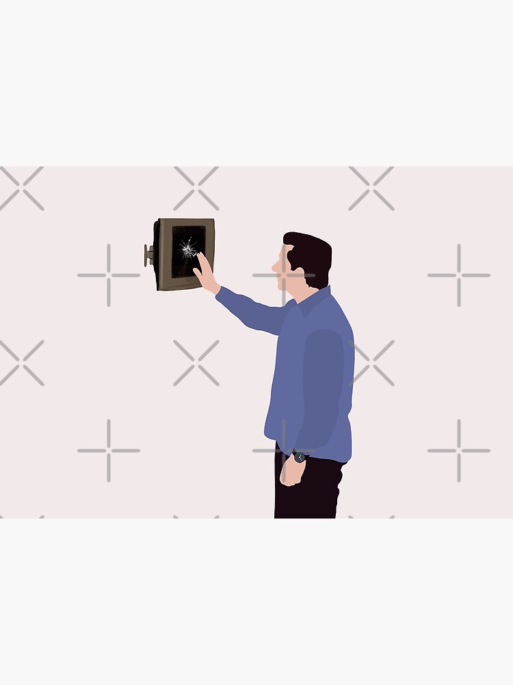 "Michael Scott and His 200 Plasma Screen TV." Mask for Sale by