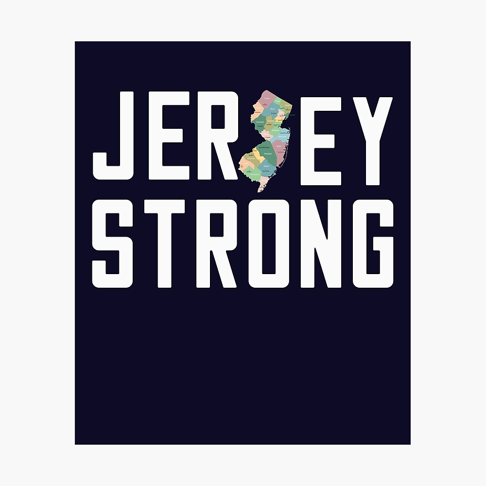 jersey strong poster