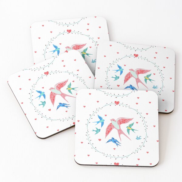 Item preview, White Swallow  designed and sold by LoveBirdGallery.