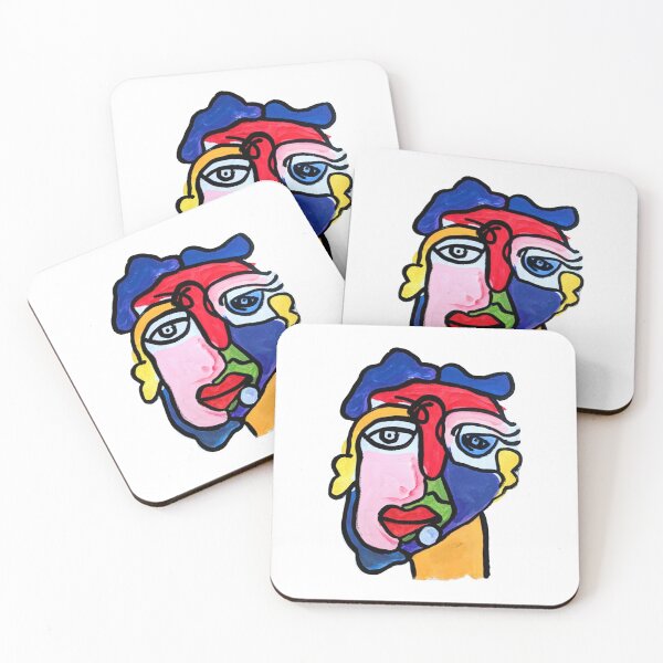Item preview, Face - Abstract Painting designed and sold by ThisIsKatsArt.