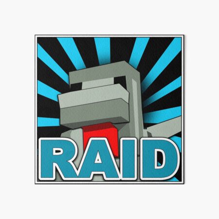 Raid Twitch Emote Art Board Print By Jackelwolf Redbubble