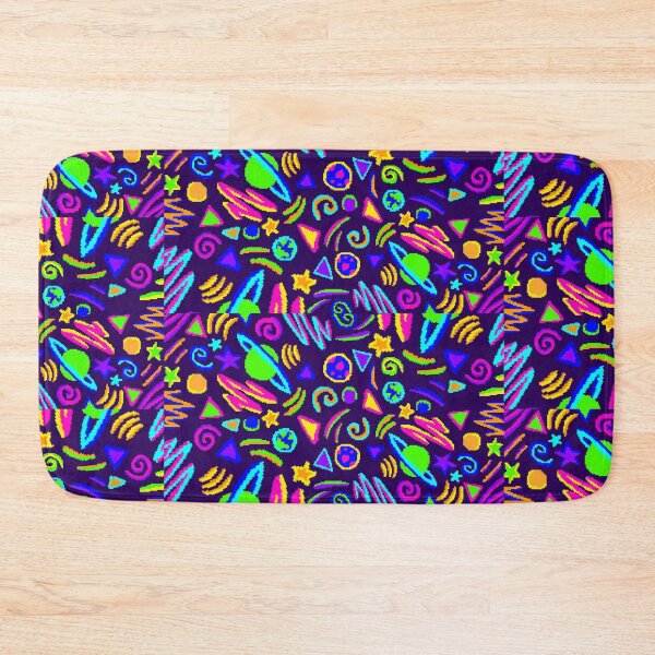 Item preview, Multicolored neon space design  designed and sold by nopemom.