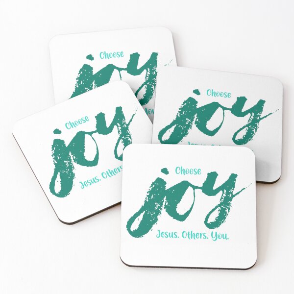 Item preview, Choose Joy - spearmint designed and sold by Cane & Abel Creations ..