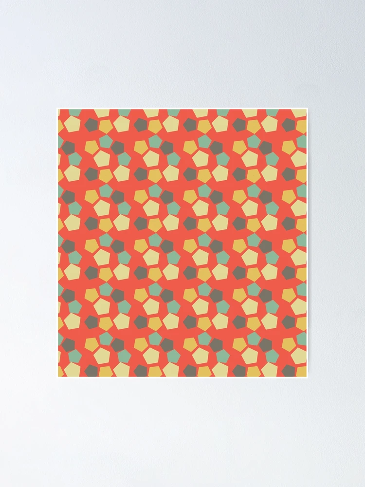 Thumbnail 1 of 3, Poster, Pattern vintage designed and sold by Razan4U.