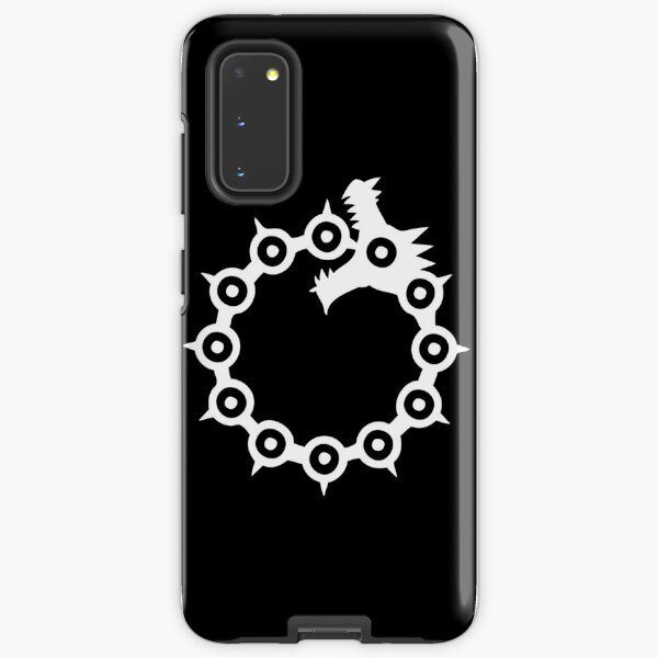 The Seven Deadly Sins - The Dragon Sin of Wrath (White) Samsung Galaxy Tough Case