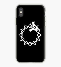 The Seven Deadly Sins - The Dragon Sin of Wrath (White) iPhone Case