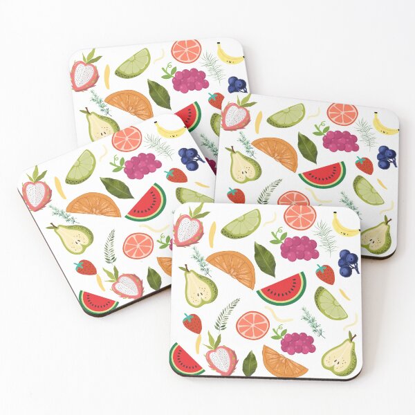 Item preview, summer fruits pattern designed and sold by Drahmed.