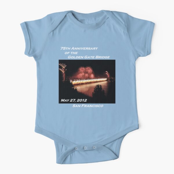 Golden Gate Bridge San Francisco Short-Sleeve Tshirt Baby Boys