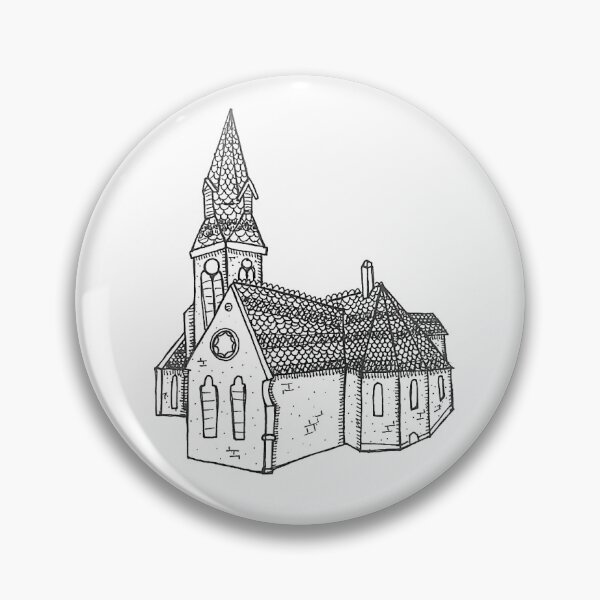 Item preview, Church of the Holy Spirit / Literal Heart of Jesus designed and sold by Kylie Milliken.