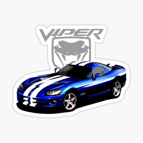 Dodge Viper Stickers | Redbubble