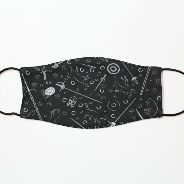 Cats of HEMA (black) Kids Mask