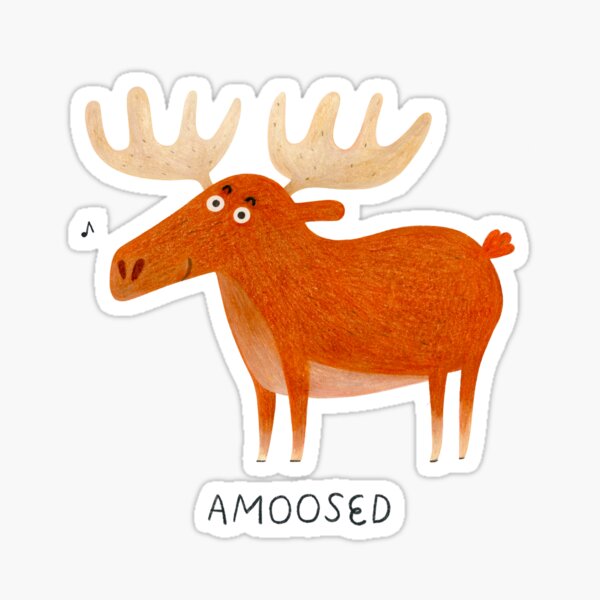 Item preview, Amoosed Moose designed and sold by mrfox-nyc.