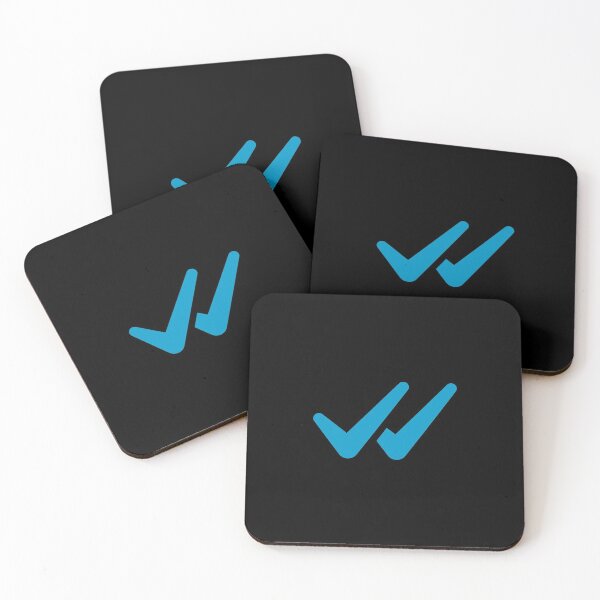 Item preview, Social Distancing Double check 2020 BLUE (Covid-19 mask chat people talking app) designed and sold by frikybomb.