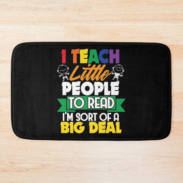 Item preview, Funny Reading Teacher Elementary School Educator designed and sold by Tee Kaboom!.