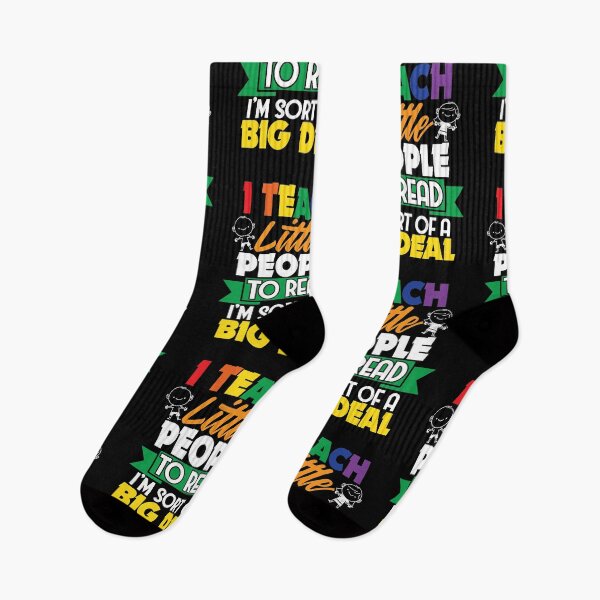Item preview, Funny Reading Teacher Elementary School Educator designed and sold by Tee Kaboom!.