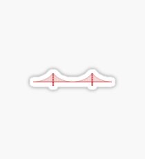 Golden Gate, San Francisco Sticker