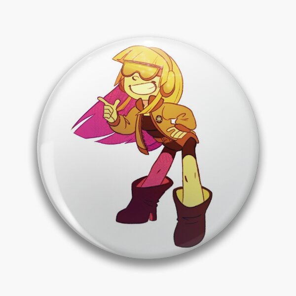 Cyber Diva Chibi Pin