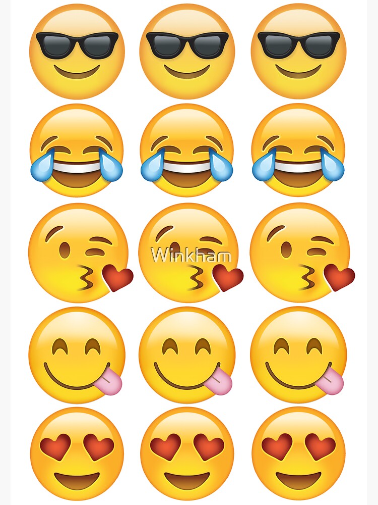 15 Emoji Stickers