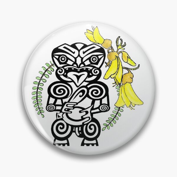 Item preview, Tekoteko and Kowhai designed and sold by Linda Bassett.