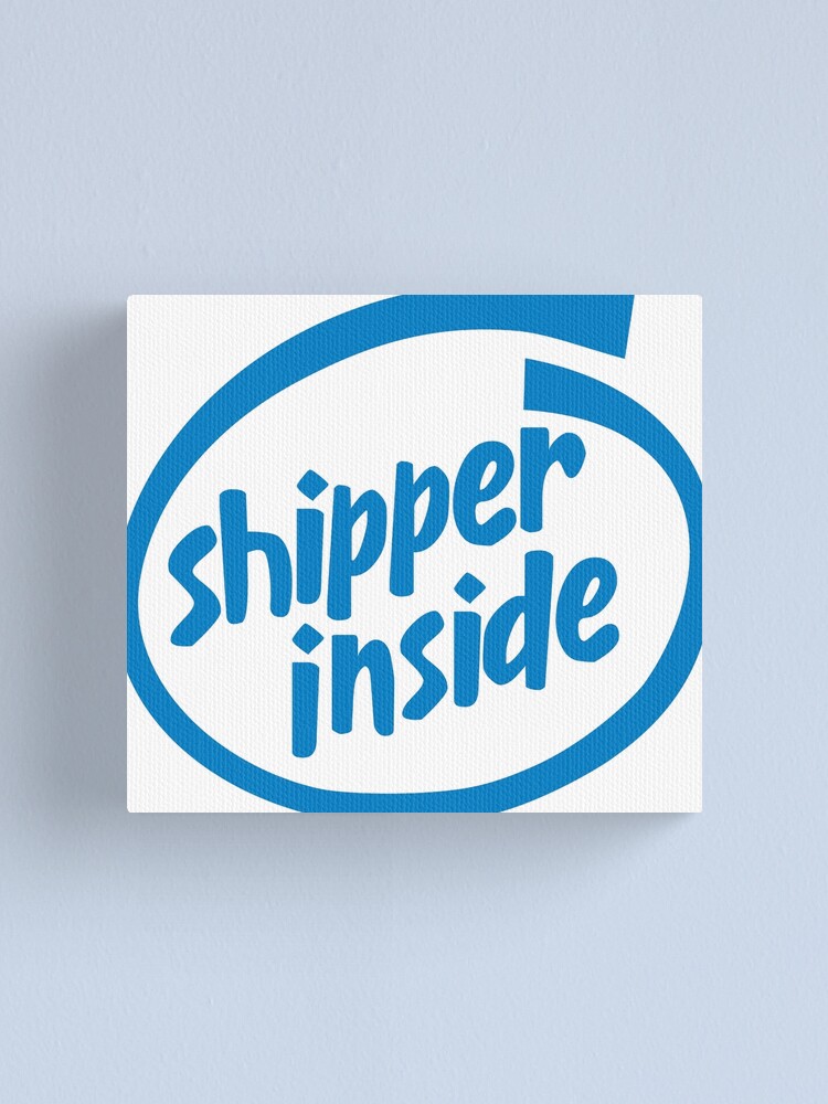 Thumbnail 1 of 3, Canvas Print, Shipper Inside designed and sold by tuliptreetees.