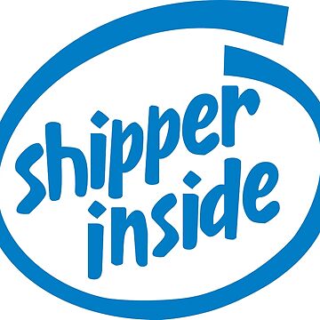 Artwork thumbnail, Shipper Inside by tuliptreetees